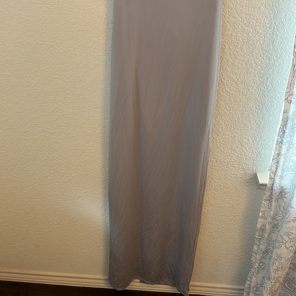 Superdown Erla Cutout Maxi Dress in Light Grey - Picture 8 of 11